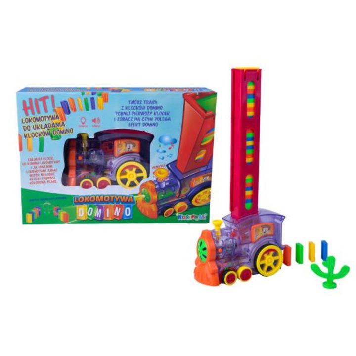 Locomotiva cu domino, Norimpex, 3+ Multicolor
