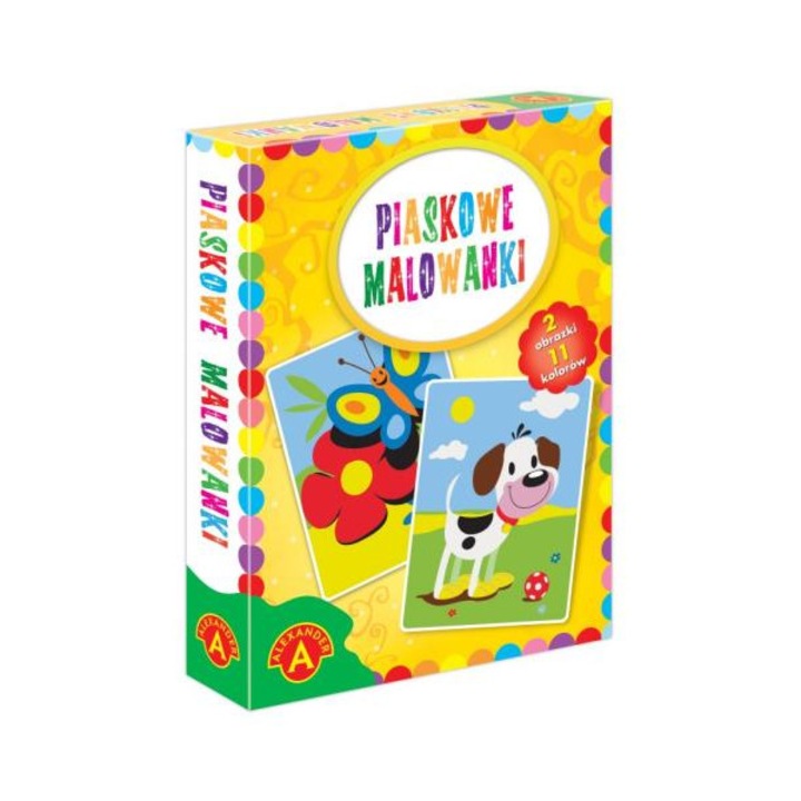 Planse de pictat cu nisip, Alexander, 6+