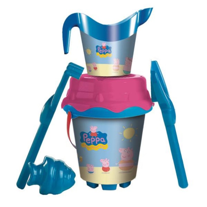 Homokos játékkészlet Peppa Pig, Artyk, Műanyag, Többszínű