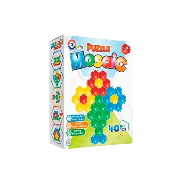 Mozaik puzzle, Technok, 40 db