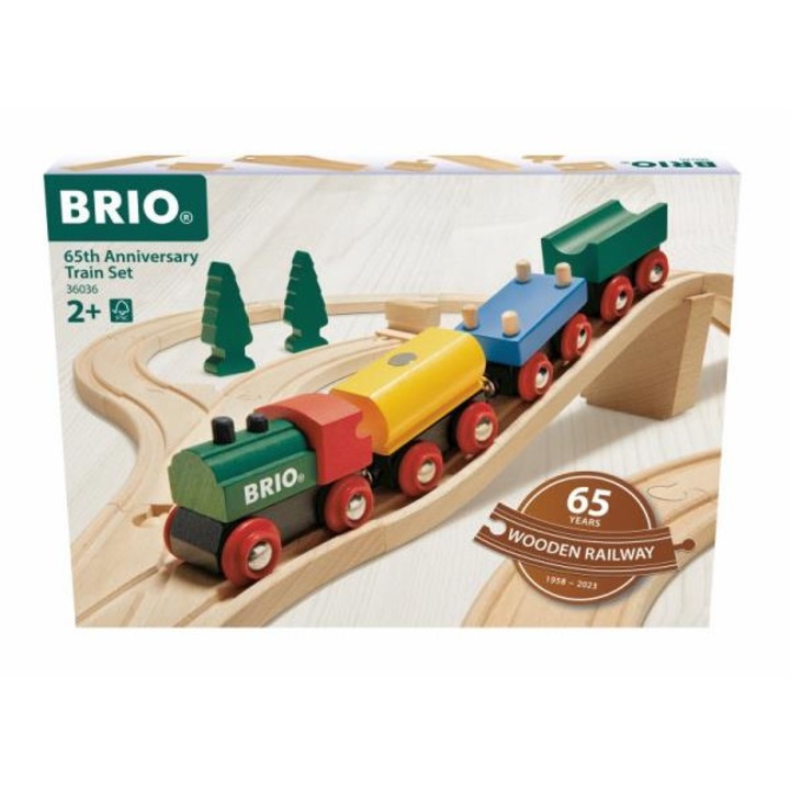 Играчка влак, Brio, Wood, Multicolor