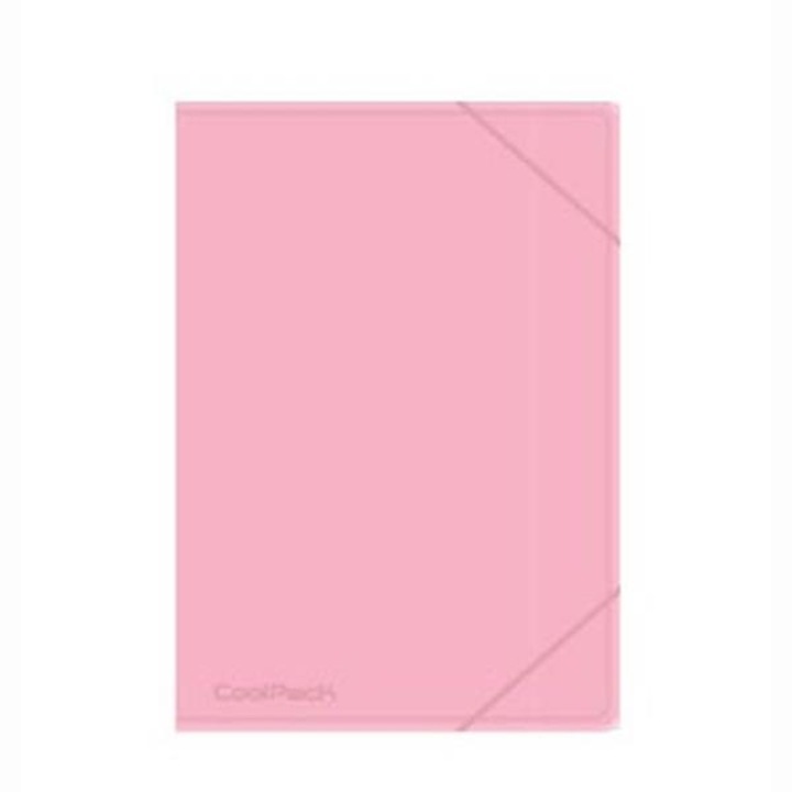 Dosar documente A4 banda elastica, CoolPack, Roz