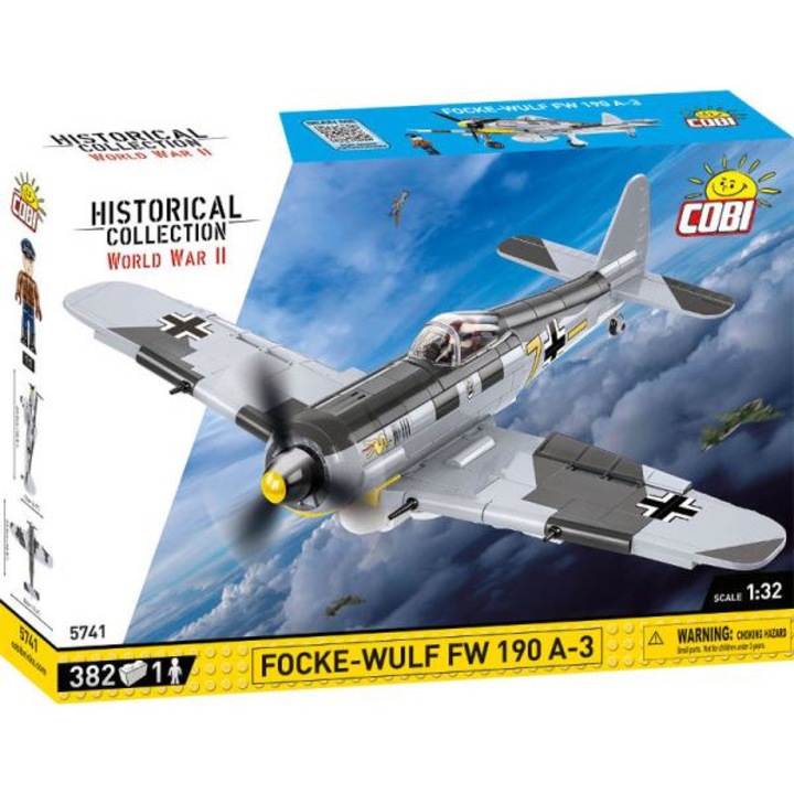 Set de constructie, Cobi, 382 de piese, 7 ani+