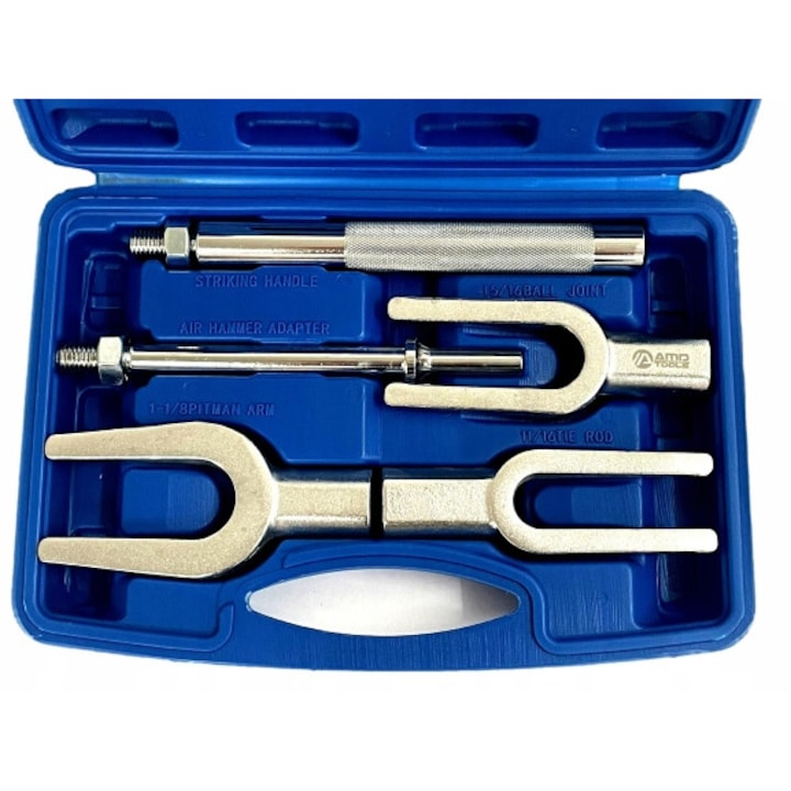 Poanson pentru articulatii sferice si tije, Albastru/Argintiu