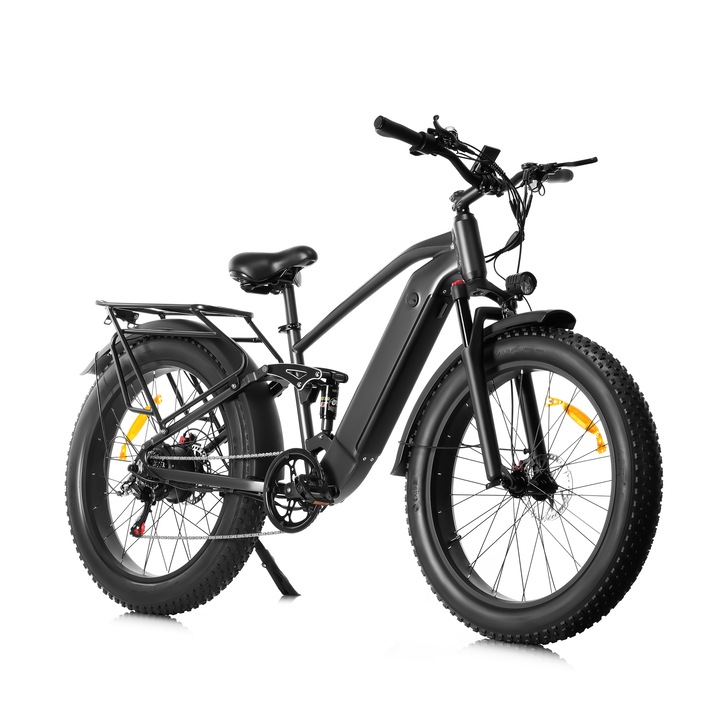 Електрически велосипед X26B, автономия 40 км, 250W мотор, батерия 48V/13Ah 18650 Li-ion Removable, 7 Shimano скорости, максимална скорост 25 km/h
