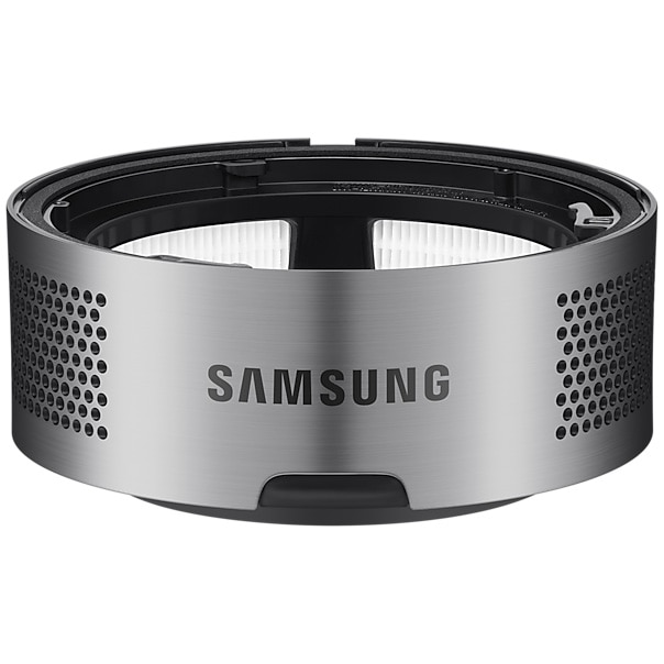 Aspirator vertical Samsung Jet 75E Complete VS20B75ACR5/GE, 0.8L, 25.2V, 550W, Digital Inverter, Perie Turbo pentru covoare, Perie Soft pentru parchet, perie Pet, 60 min autonomie, Argintiu