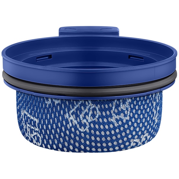 Aspirator vertical Samsung Jet 85 Complete Extra VS20C8534TB/GE, 0.8L, 25.2V, 580W, Digital Inverter, Perie Jet Dual pentru covoare, Perie Slim LED pentru parchet, Perie Pet, 120 min autonomie (2 baterii), Negru-Albastru