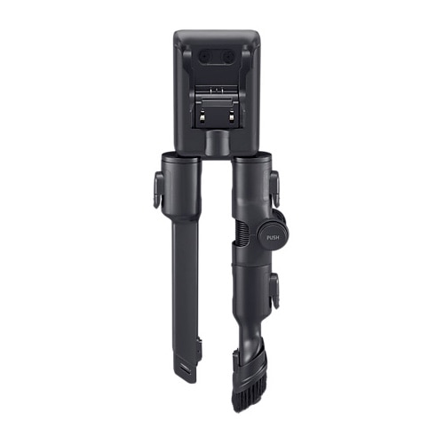 Aspirator vertical Samsung Jet 85 Complete Extra VS20C8534TB/GE, 0.8L, 25.2V, 580W, Digital Inverter, Perie Jet Dual pentru covoare, Perie Slim LED pentru parchet, Perie Pet, 120 min autonomie (2 baterii), Negru-Albastru