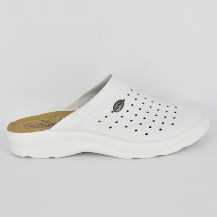 Saboti medicali profesionali, Fly Flot, 0198, Alb