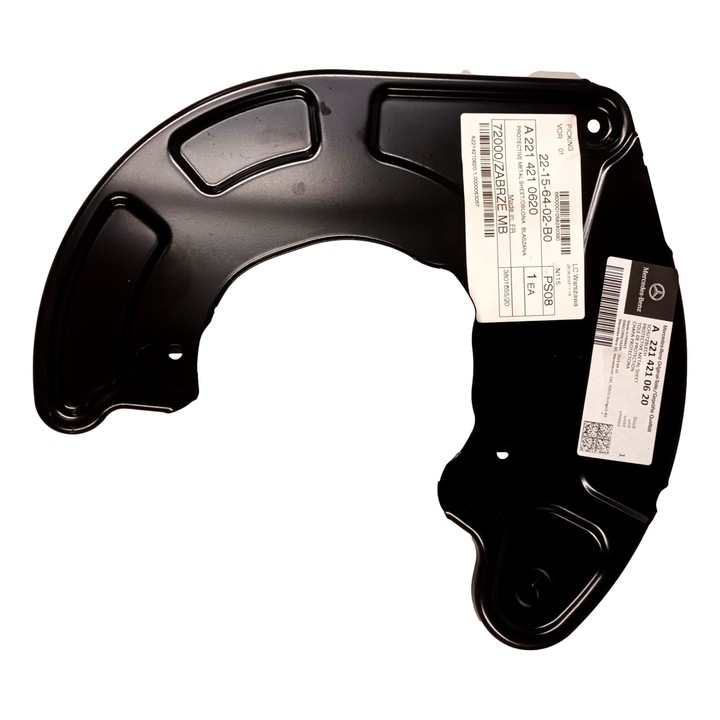 Terelőlemez, Mercedes-Benz, Fekete