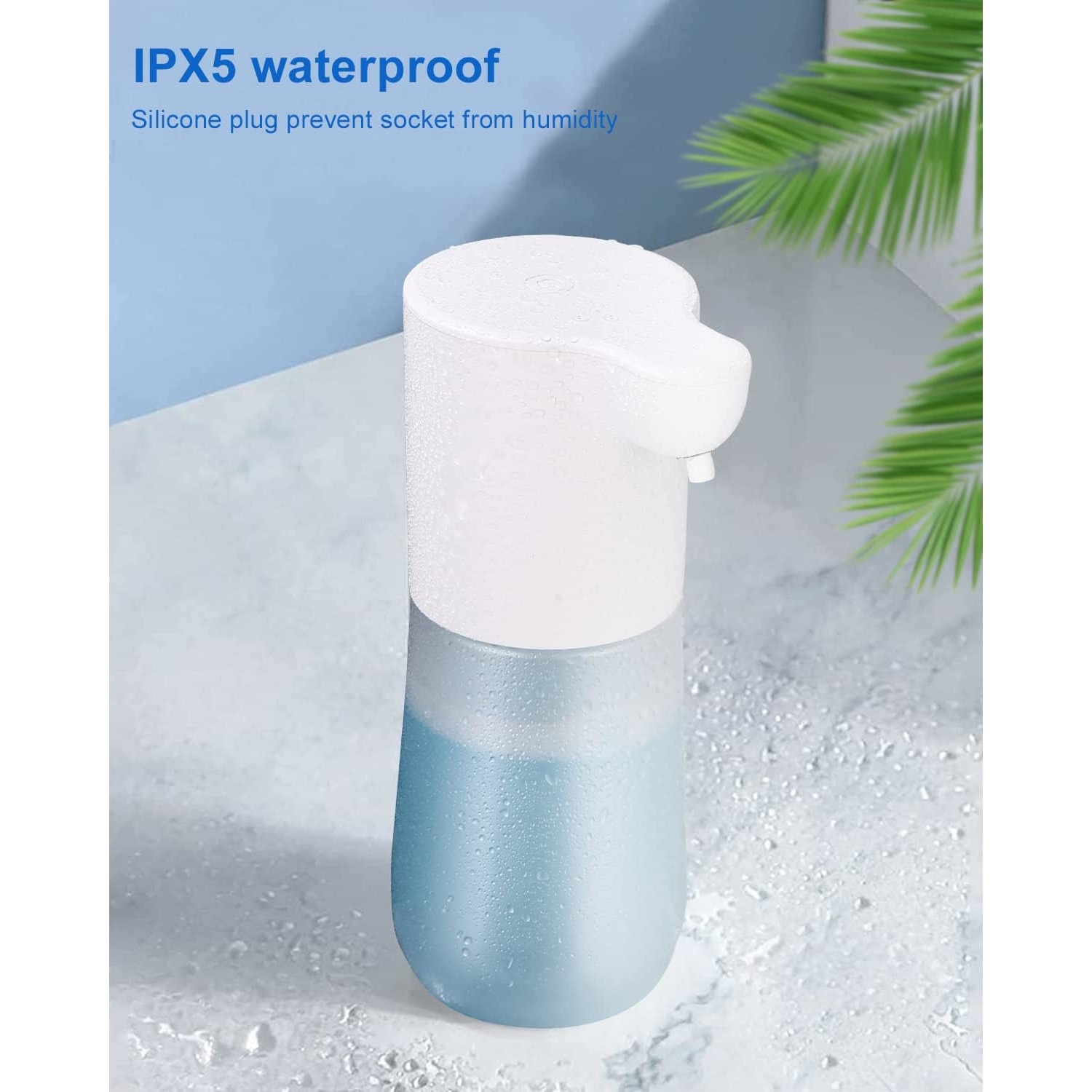 Автоматичен дозатор за сапун на пяна, Cafuneplus®, 4 нива на регулиране ...