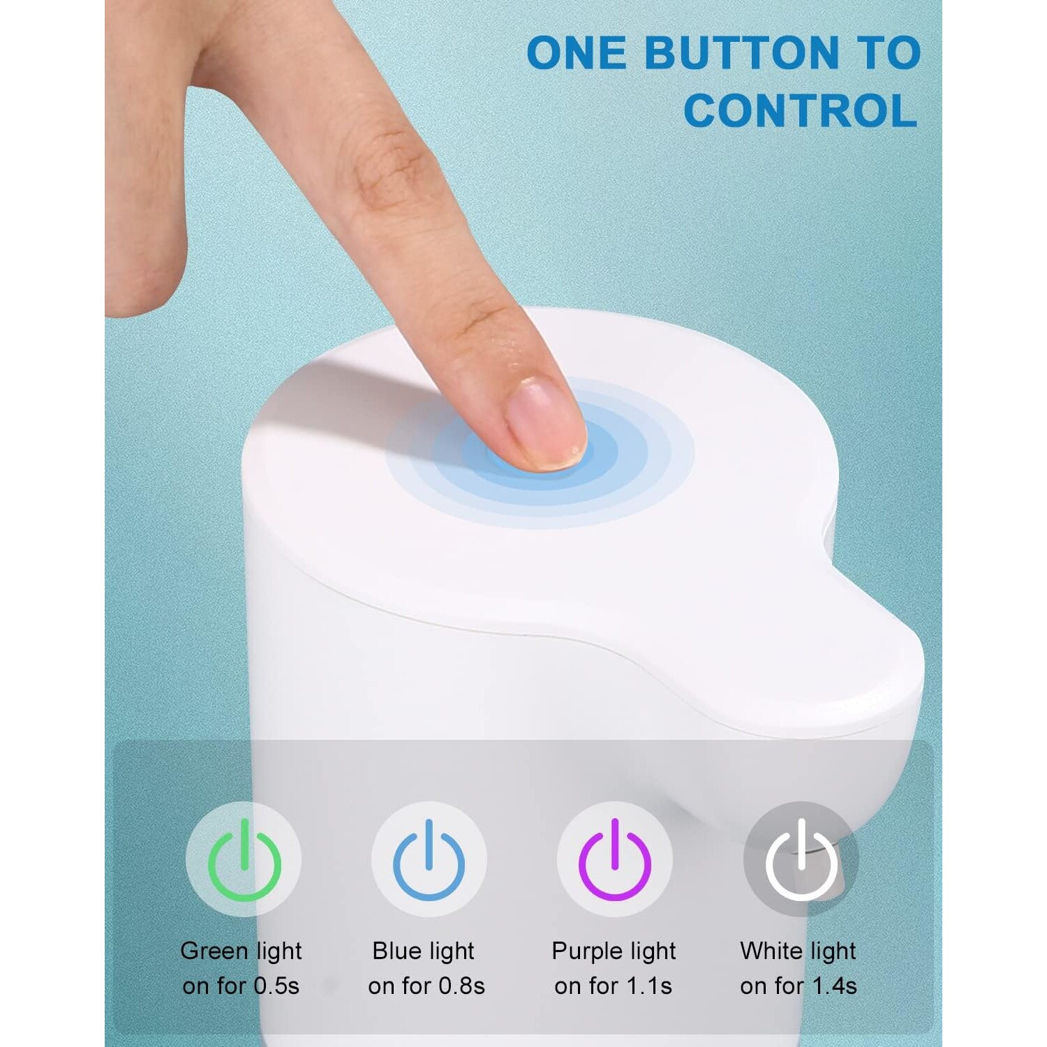 Автоматичен дозатор за сапун на пяна, Cafuneplus®, 4 нива на регулиране ...