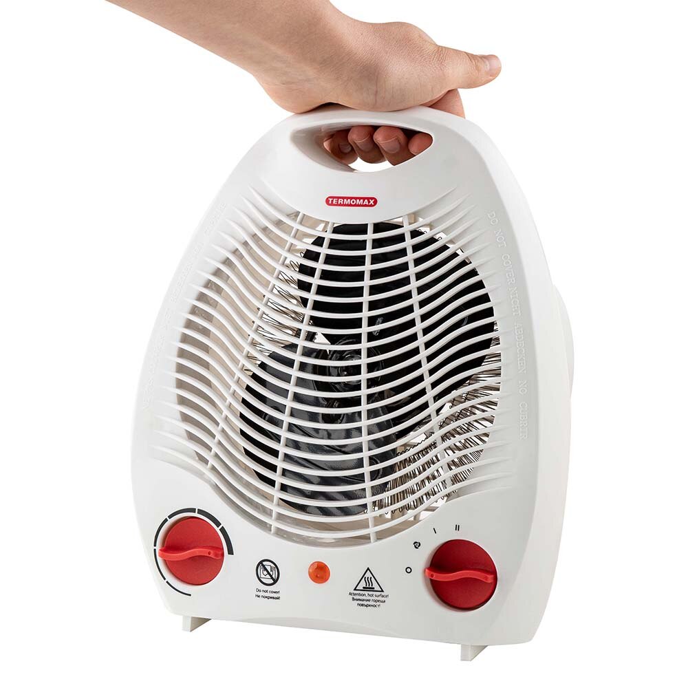 Вентилаторна печка Termomax TR2004,2000W, Вентилатор, Защита от ...