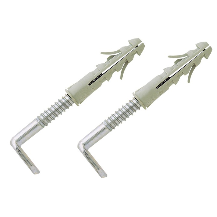 Holsurub cu diblu pentru prindere boiler, 10 x 85 mm, 2 buc / set