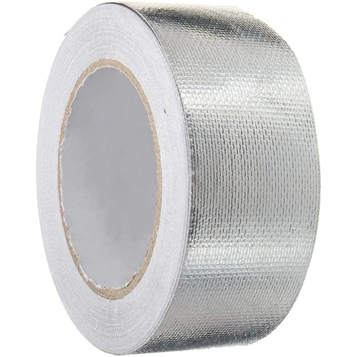 Самозалепваща лента, Jormftte, Алуминий, 5cm x 50m, Silver