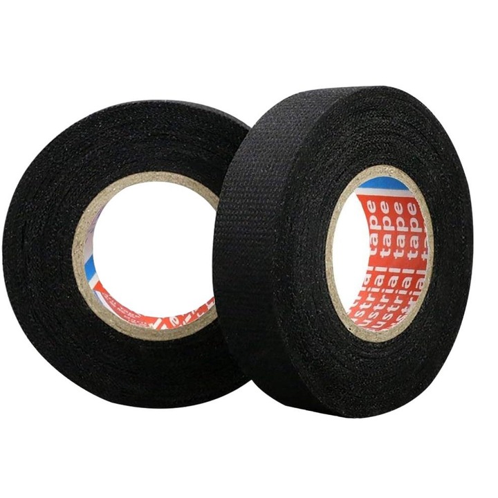 Комплект от 2 самозалепващи ленти, Jormftte, 15 м, черни