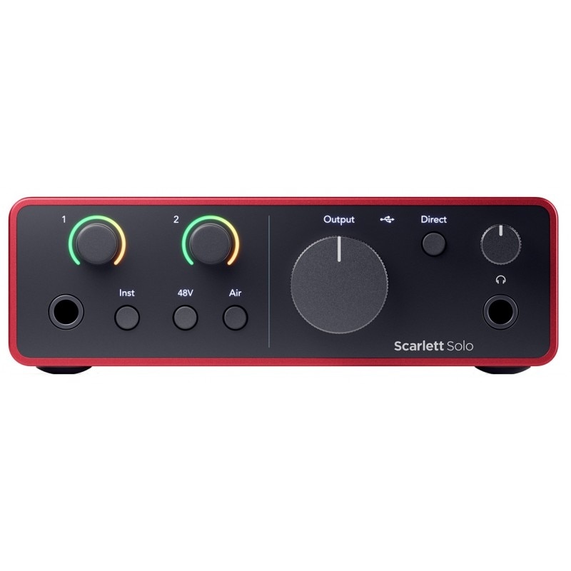 Focusrite Scarlett Solo Studio 4th Gen - set complet, microfon
