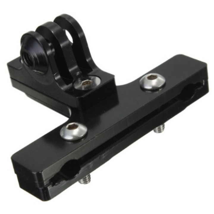 Алуминиева стойка за релса за велосипедна седалка, съвместима със спортни видеокамери Gopro Hero 1 2 3+ 4 5 6 7 8 9 10 11 сесия mini max dji