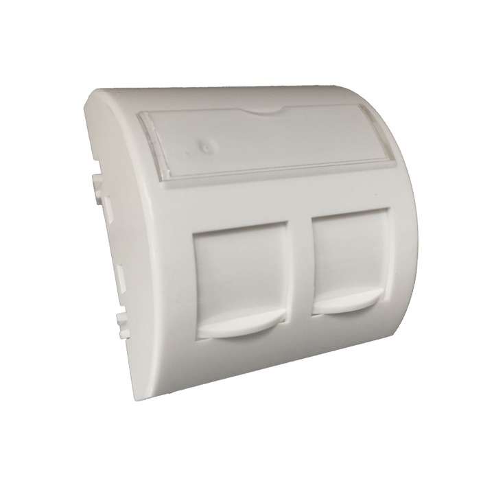 Adaptor prize, Alantec, Abs, Alb, 45x45mm