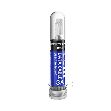 USB-A/USB-C кабел, Borofone, 1 м, Бял - eMAG.bg