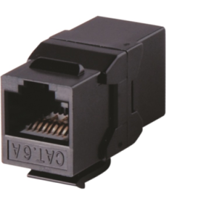 Conector RJ45-RJ45, Alantec, Negru