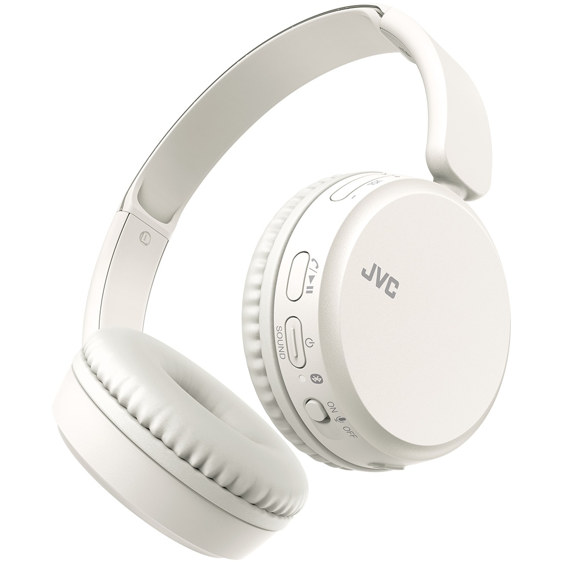 Casti audio On-Ear JVC HA-S36W-W-U, Bluetooth, Autonomie 35h, microfon ...