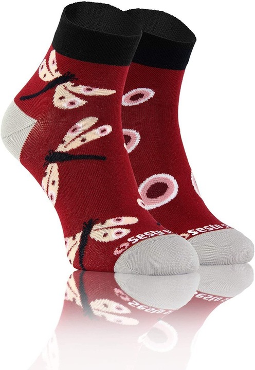 Sosete unisex, Sesto Senso, Bumbac, Multicolor, 43-46 EU