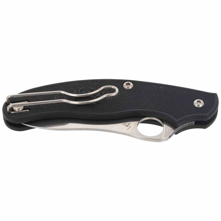 Cutit Spyderco, Carhartt, Inox, Pliabil, 175 mm, Negru/Argintiu