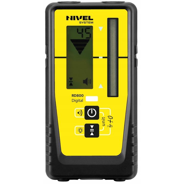 Laser digital, Nivel System, RD800, Negru/Galben