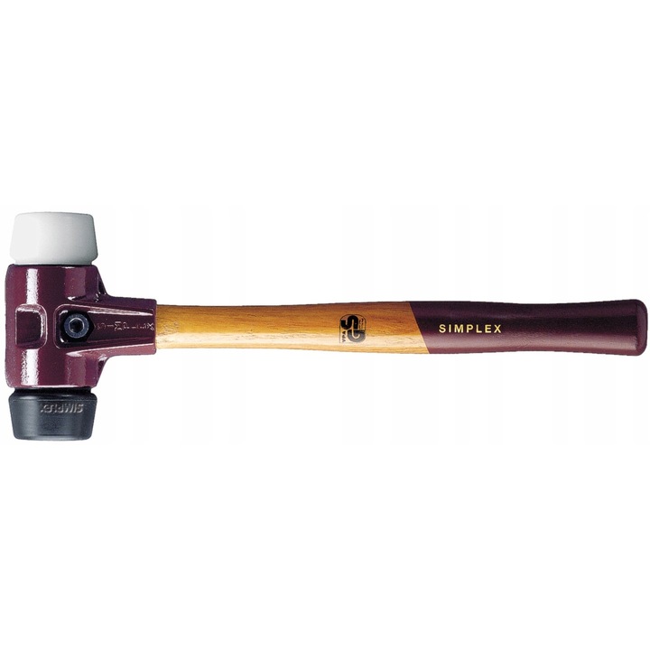 Ciocan Simplex, Halder, Cauciuc/Lemn, 80 mm, 2.7 kg, Mov