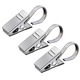 Set 40 cleme pentru perdele, cu carlig, Otel inoxidabil 304, Argintiu