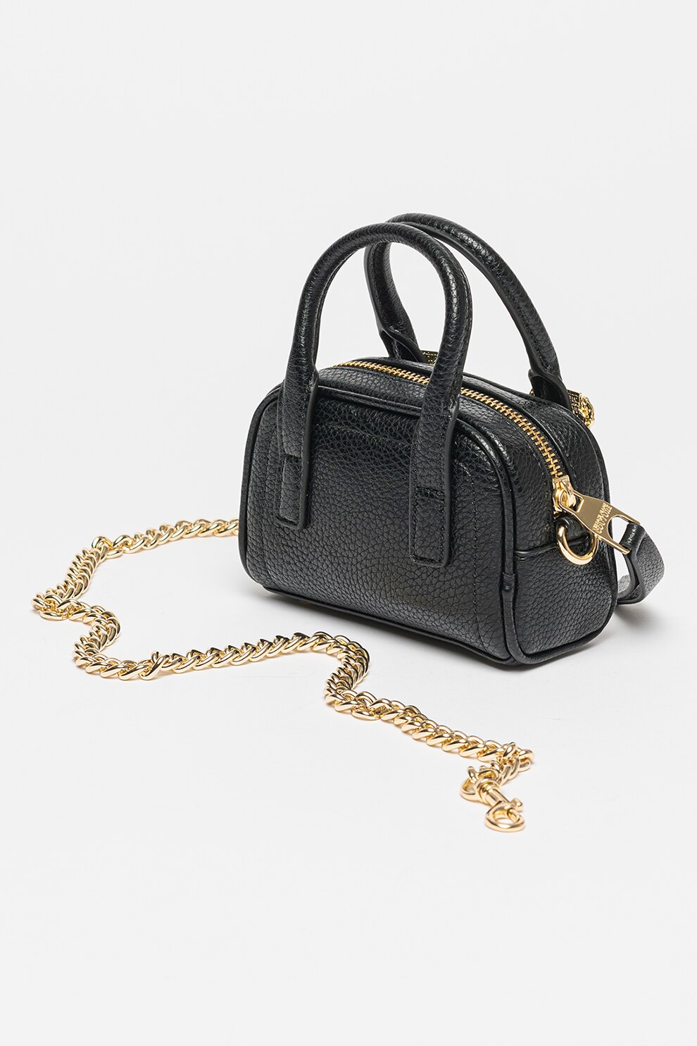 Versace Jeans Couture, Geanta crossbody din piele ecologica cu bareta ...