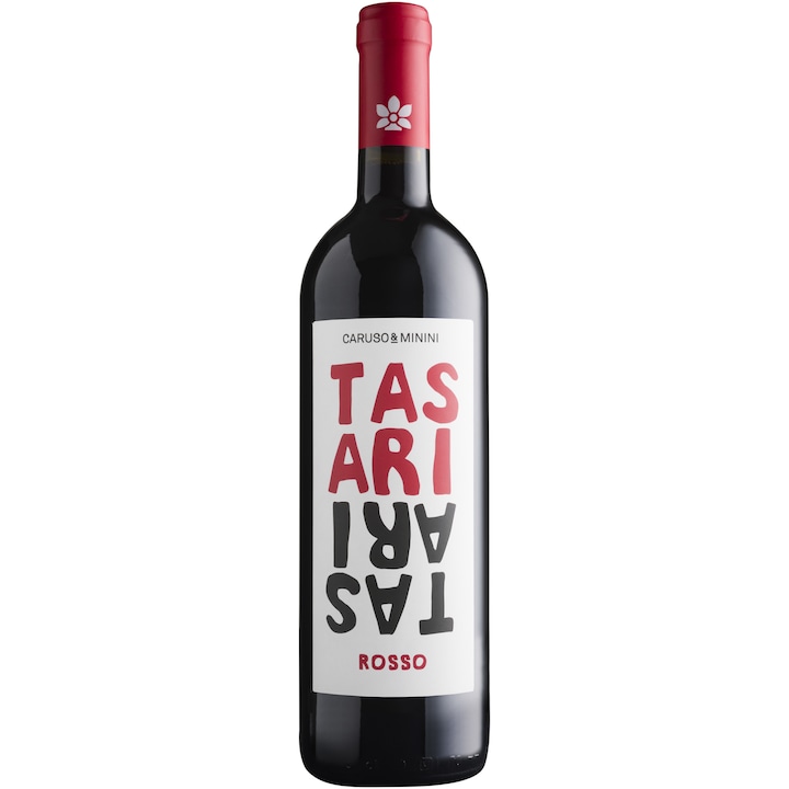 Vin Rosu Caruso & Minini, Tasari, Nero D'Avola & Syrah, Sec, 0.75l