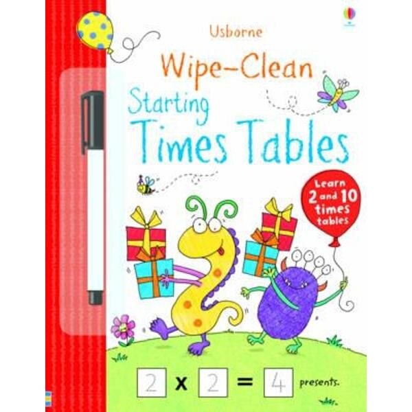 Wipe-Clean Starting Times Tables