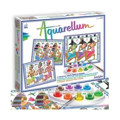 Aquarellum Sentosphere Isis, Anubis si Ramses