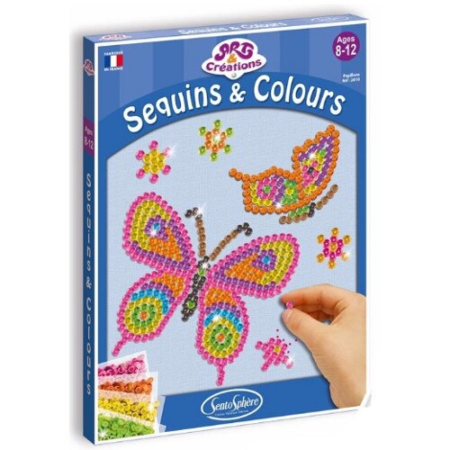 Canvas Sentosphere cu Paiete Fluturi