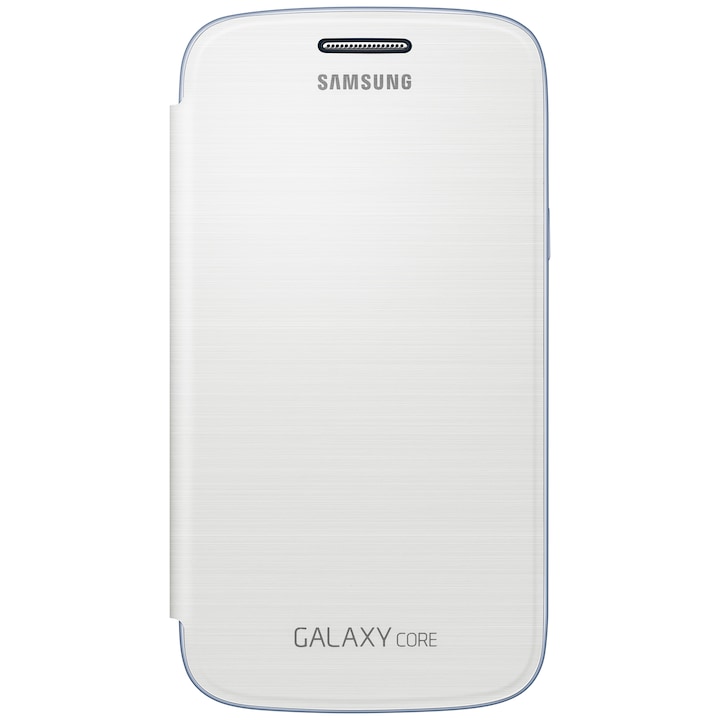 Протектор Samsung Flip Cover за Galaxy Core i8260, Бял
