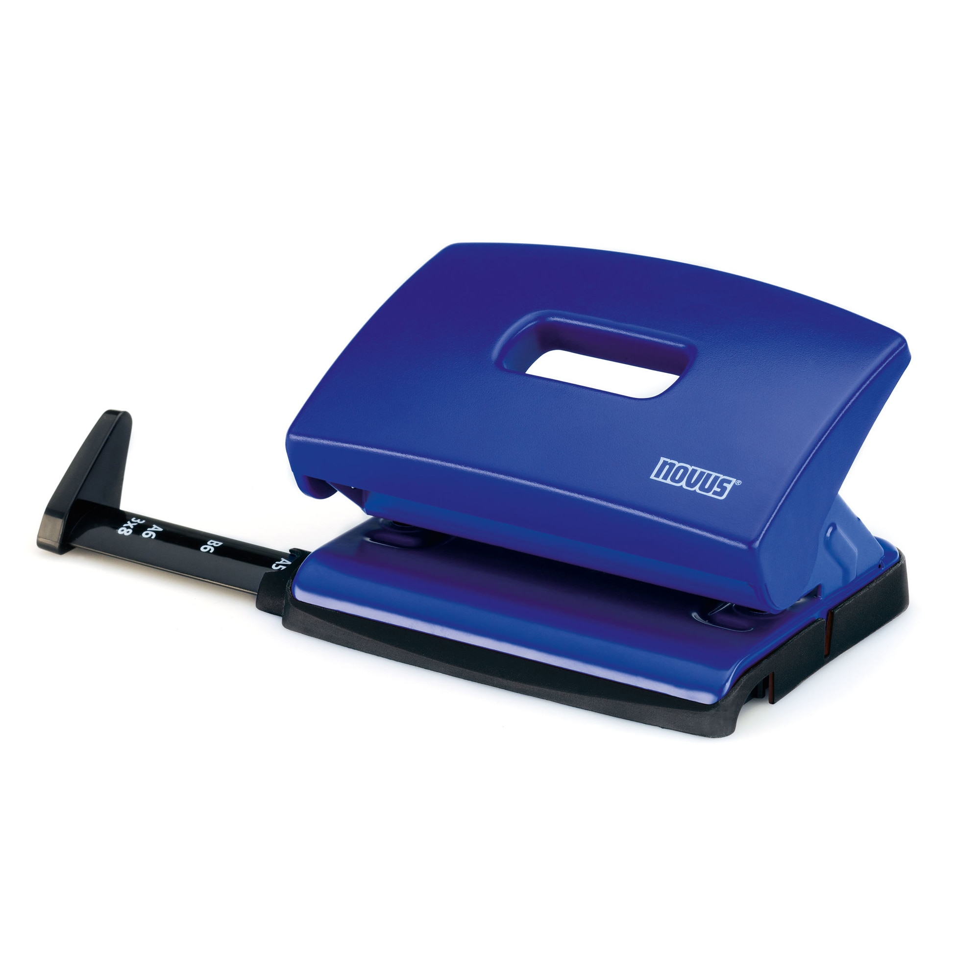 Perforator Novus C216, 16 coli, Albastru