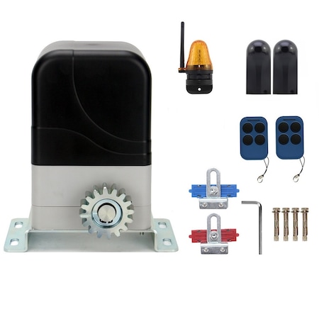 Kit Automatizare Smart Wifi Poarta Culisanta Power Gate 300 Kg cu lampa si fotocelule