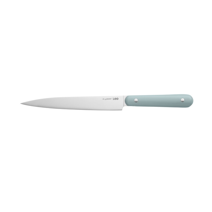 BergHOFF Slate szeletelő kés, 20cm, Acél, ABS, Ezüst/Kék