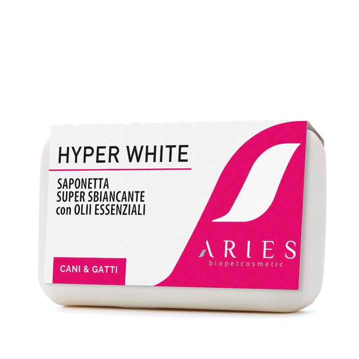 Sapun pentru Caini, Aries Sapun pentru Albire Hyper White, 75gr