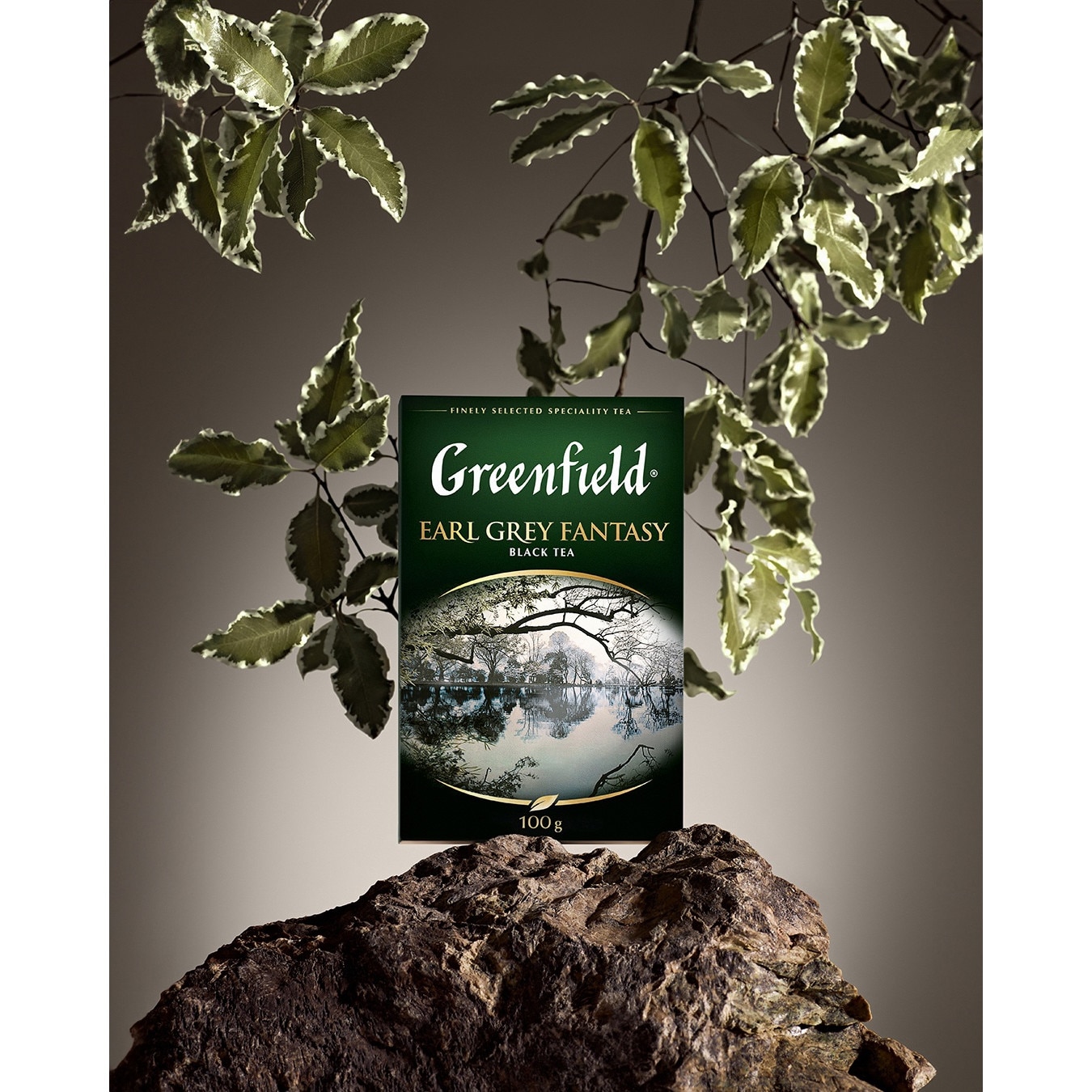Черен чай Greenfield Earl Grey Fantasy, 100 гр., с вкус на бергамот ...