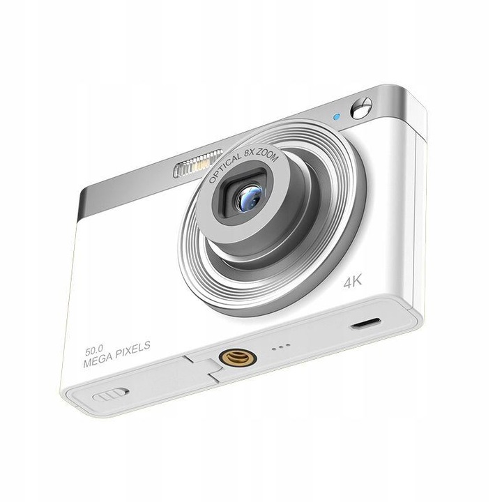 Camera digitala XREC C13 50MP 4K 8x ZOOM, Alb