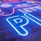 Covor 3D LET’S PLAY, Roneberg, Gaming, 100x140 cm, Multicolor