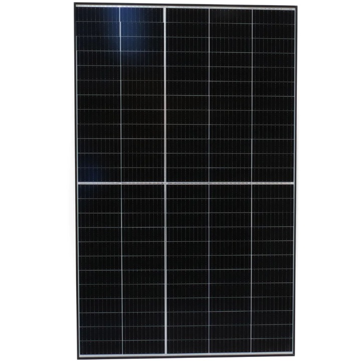 Panou Fotovoltaic Monocristalin de 460W, Dimensiuni 2120mm x 1052mm x 40mm, Protectie sporita, Negru