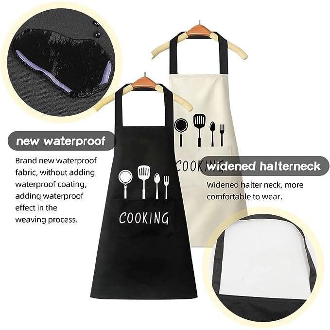 Set 2 sort de bucatarie universal, JENUOS®, cu buzunare mari, repelent ...