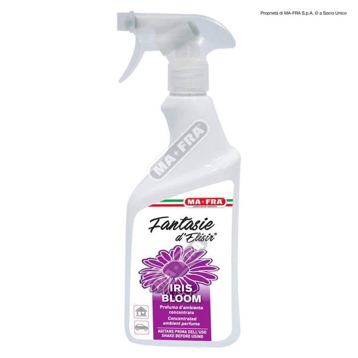 Odorizant, concentrat pentru masini si casa, MA-FRA Fantasie D'Elisir® Iris Bloom, 500 ml