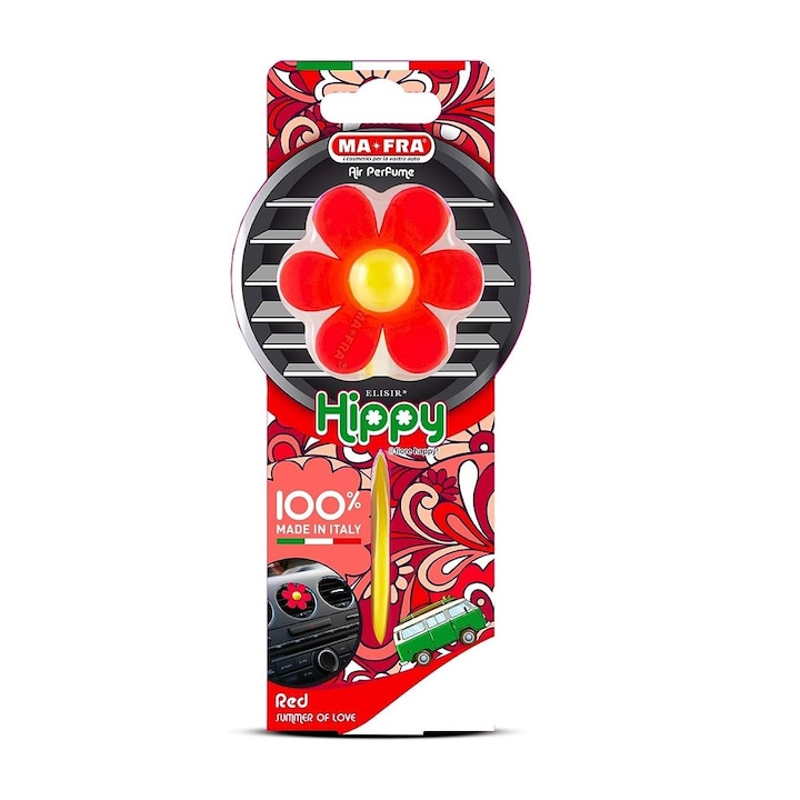 Odorizant auto, MA-FRA Hippy Red Summer of Love, Aromatics, Red
