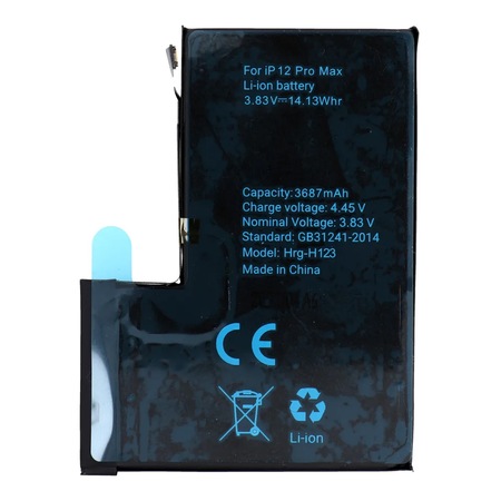 Batterie Capacité d'origine 3687 mAh de remplacement pour iPhone 12 Pro