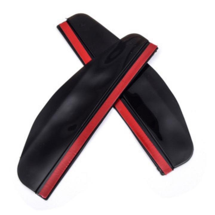 Protectii Ploaie Oglinzi Laterale Auto Negre, Set 2 Bucati de Protectii Oglinzi, Protectie Oglinda Laterala Anti Apa, Protectie Oglinzi Auto Ploaie Si Ceata, Accesoriu Auto Siguranta Vizibilitate, Set Protectii Oglinzi Laterale Universale, BIUPSER